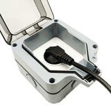 Wireless Remote Control Outlet Kit US Plug & IP66 Waterproof Socket (Model: 0020778)