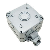 EU IP66 Waterproof Outdoor Outlet with Remote Control Switch and Plug (Model: 0020774)