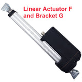 DC 12V 24V Heavy Duty Industrial Electric Linear Actuator 2700 lbs Stroke 450mm (Model: 0041609)