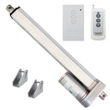 Stroke 10 Inch 2000N 450 lbs Electric Linear Actuator Remote Control Kit (Model: 0020594)