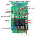 2000N 450 lbs Electric Linear Actuator Stroke 2 Inch With Remote Control Kit (Model: 0020569)