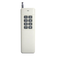 5 Km DC Wireless Remote Control Switch Kit 8 Way 10A Relay Output (Model: 0020055)