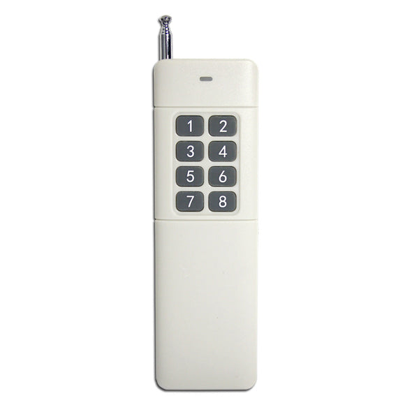 8 Channel Relay, 8CH 10A Relay RF Wireless Remote Control Lighting Switch 100-150m, Relay Remote Control with Remote Control 8 Channel Relay, 8CH 10A Relay RF Wireless Remote Control Lighting Switch 100-150m, Relay Remote Control with Remote Control