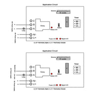 1 CH DC 30A Time Delay Wireless RF Remote Control Switch Kit (Model: 0020651)