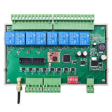 3 mi Wireless RF Switch DC Bidirectional Sync Module 8 Way Relay Output (Model: 0023104)