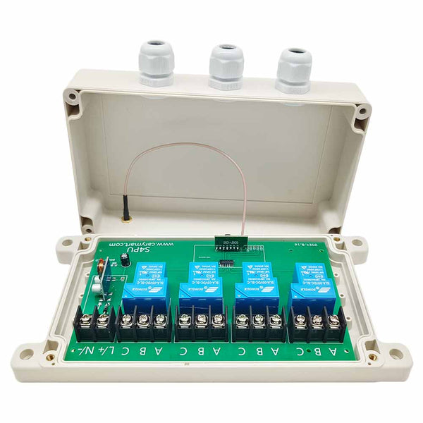 LORA 2 Km Wireless Remote Control Relay Switch Kit 4-CH DC 10~80V 30A ...