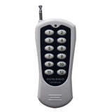 Twelve DC 10A Wireless Receivers and One 12-Button RF Transmitter (Model: 0020630)