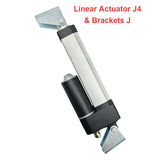 780 lbs DC IP67 Waterproof Electric Linear Actuator J4 Stroke 900mm Adjustable (Model: 0041946-4)
