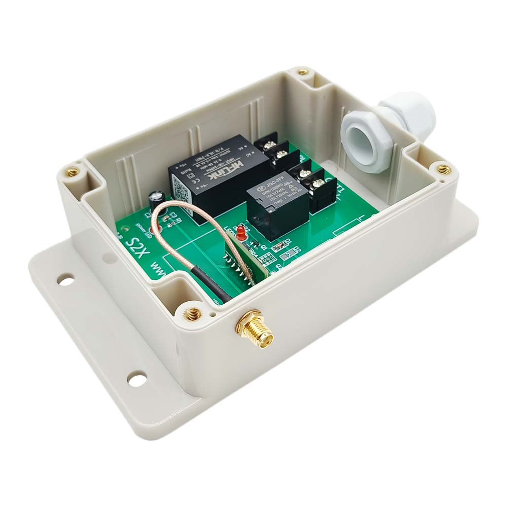 2000 Yards Wireless Remote Control Receiver Kit 1 Way AC Output 10A ...