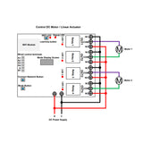 4 Way WIFI Intelligent Wireless Switch with RF Remote Control (Model: 0022015)