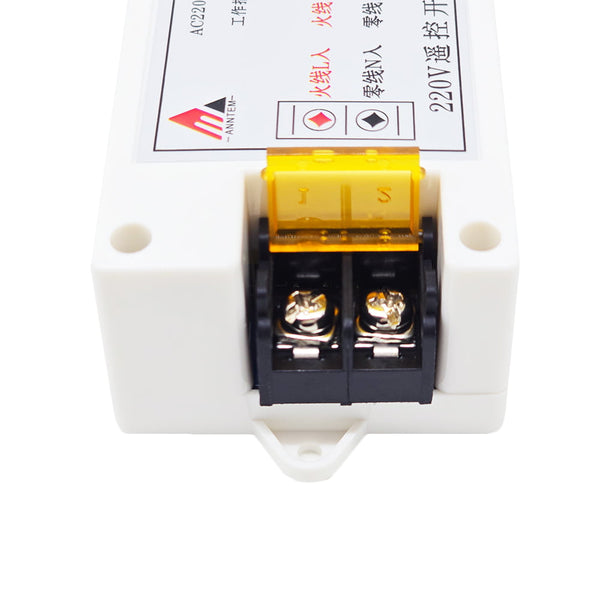 Wireless RF Remote Control Power ON OFF Switch Kit 1 Way AC Output ...