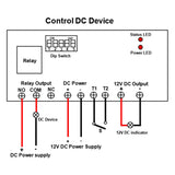 12V Wireless RF Transceiver DC Bidirectional Sync Module 3 mi (Model: 0023102)