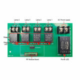4 Channels 120V 220V Input Output Wireless Receiver and RF Transmitter (Model: 0020220)