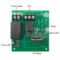 120V 220V Wireless Switch Receiver 1 Channel 10A Relay Output (Model: 0020466)