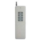 5Km AC 120V 220V Wireless Remote Switch Kit For Control 4 Lights (Model: 0020226)