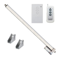 Stroke 32 Inch 2000N 450 lbs Electric Linear Actuator Remote Control Kit (Model: 0020576)