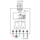 LORA 5km 110V 220V Wireless Switch Radio Receiver For AC Electric Motor (Model: 0020128)