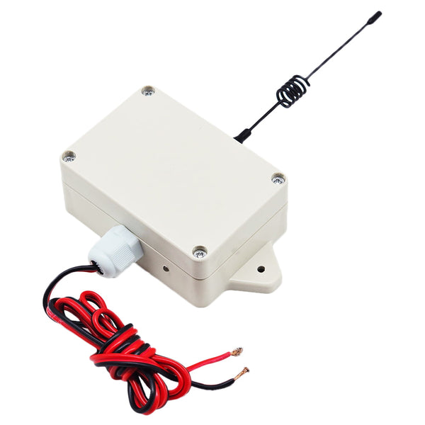 Long Range 500m Transmitter Triggered by 12V 24V DC Power ON OFF (Model: 0023005)