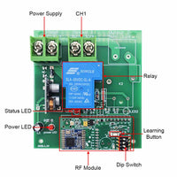 10~80V Wireless Remote Control Switch Kit 1 Way DC Power 30A Output (Model: 0020114)