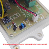 AC Wireless RF Remote Control Receiver Kit by 110V~230V ON OFF Triggered (Model: 0023015)