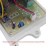 AC Wireless RF Remote Control Receiver Kit by 110V~230V ON OFF Triggered (Model: 0023015)