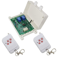 2 CH 12V 24V 30A Time Delay Wireless RF Remote Control Switch Kit (Model: 0020659)
