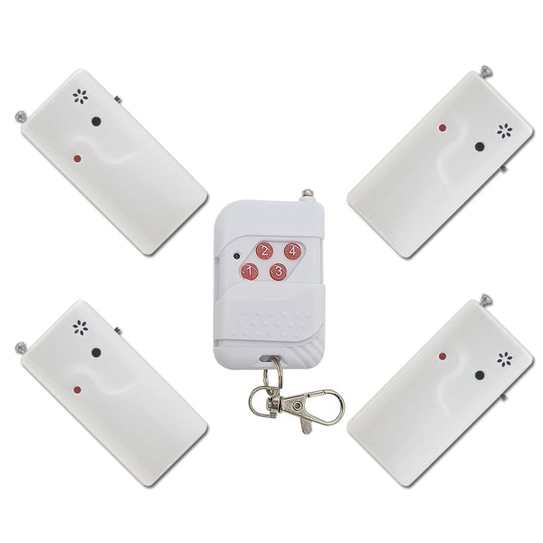Four DC 3V Wireless Reminders and a RF Remote Control – Remote Control ...