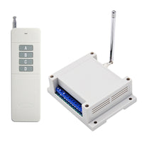 3mi DC Wireless Remote Control Switch Kit 4 Way 7A Relay Output (Model: 0020013)