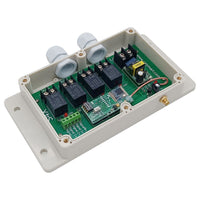 Long Range 5km 4 Way AC Power Input Output 10A Wireless Remote Control Switch Kit (Model: 0020226)