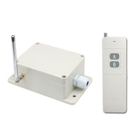 120V 220V Wireless Remote Control Switch Kit 1-CH 10A Dry Relay Output (Model: 0020689)