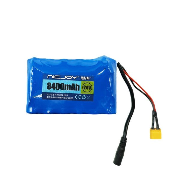 24V Rechargeable Lithium Battery Pack 8400mAh
