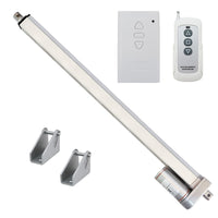 Stroke 20 Inch 2000N 450 lbs Electric Linear Actuator Remote Control Kit (Model: 0020573)