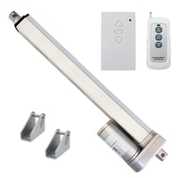 Stroke 14 Inch 2000N 450 lbs Electric Linear Actuator Remote Control Kit (Model: 0020595)