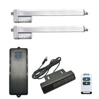 Two DC 24V Electric Linear Actuators Synchronous Control Kit 2000N 200Kg 450 lbs