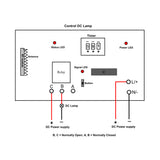 1 Way DC 10A Delay Off Relay Switch with Remote (Model: 0020349)