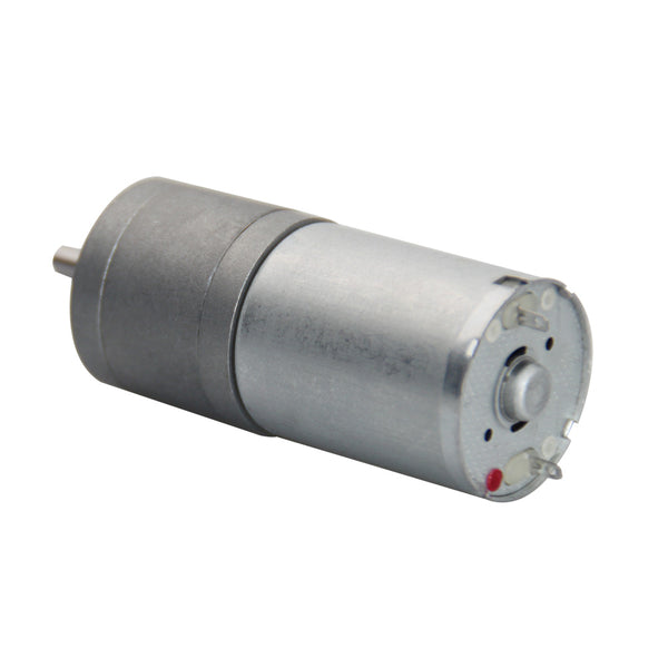 25 mm 6V High Torque Forward Reverse DC Motor with Gear Box (Model: 0041301)