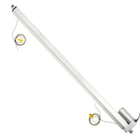 24 Inch Adjustable Stroke Electric Linear Actuator DC 12V 24V 450 Ibs (Model: 0041700)