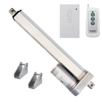 2000N 450 lbs Electric Linear Actuator Stroke 8 Inch With Remote Control Switch Kit (Model: 0020571)