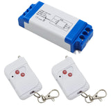 85~250V 10A Wireless RF Remote Control Receiver Kit 1 CH AC Output (Model: 0020613)