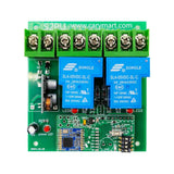 2 Way DC 30A Wireless Remote Control Relay Switch Kit LORA 5 Km (Model: 0020105)