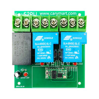 AC 120V 220V Wireless Switch 2 Channel 30A Relay Output Receiver (Model: 0020340)