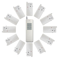 Twelve DC 3V Wireless Reminders and a RF Remote Control (Model: 0020173)