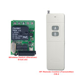 Small Size 1 Way DC 5~12V Wireless Switch with RF Remote Control (Model: 0020647)
