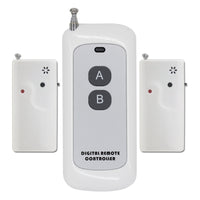 Two DC 3V Wireless Reminders and a RF Remote Control (Model: 0020170)