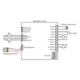 DC Linear Actuator Speed Controller Wireless Switch With Remote Control (Model: 0020151)