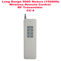 3mi DC Wireless Remote Control Switch Kit 4 Way 7A Relay Output (Model: 0020013)