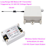 DC 8~26V Wireless RF Remote Control Switch Kit Triggered by DC Power (Model: 0023006)