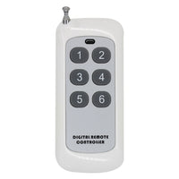 One 6-Button Transmitter Control Six DC 10~80V 30A Wireless Receivers (Model: 0020734)