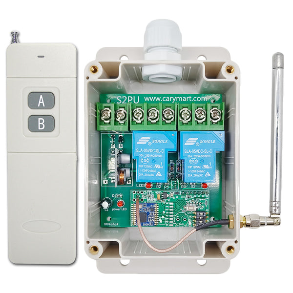 Long Range 5km DC AC Wireless Remote Control Switch Kits – Remote ...