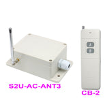 AC Wireless Remote Control Switch Kit 2 CH 10A Relay Output 1km